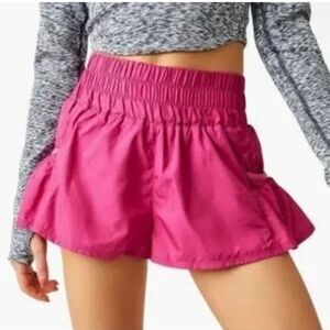Free People Pink Athletic Shorts